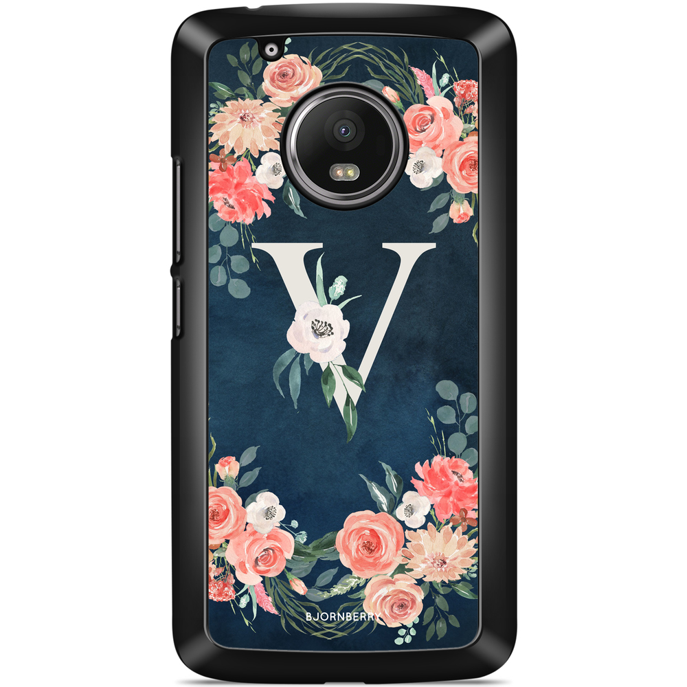 Moto G5 Plus Case - Monogram V
