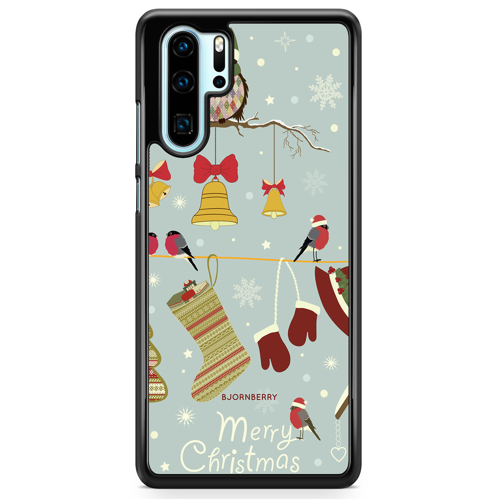Huawei P30 Pro Case - Christmas Owls