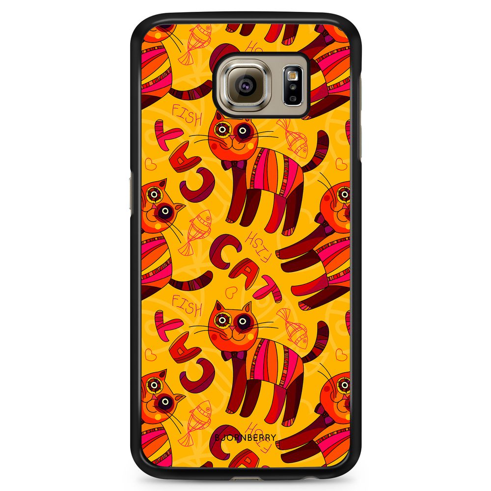 Samsung Galaxy S6 Case - Cat & Fish