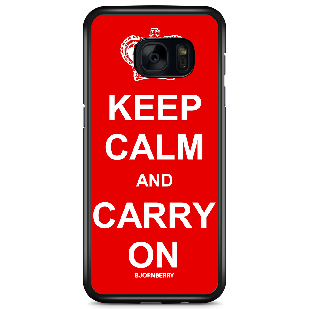 Samsung Galaxy S7 Case - Keep calm carry on