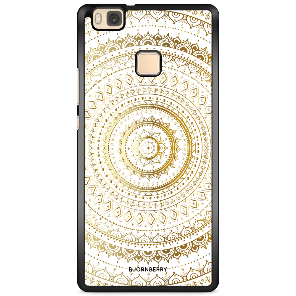 Huawei P9 Lite Case - Gold Mandala