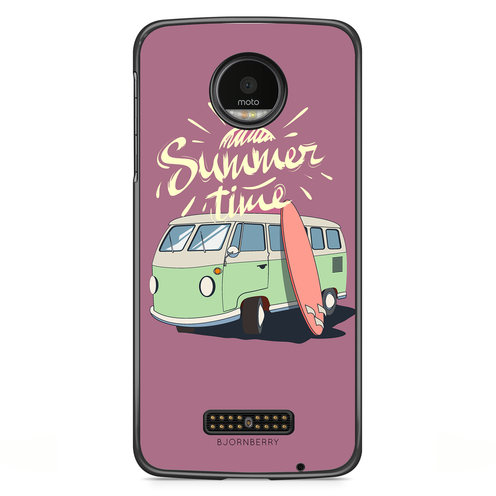 Moto Z2 Play Case - Summer Van (Pink)