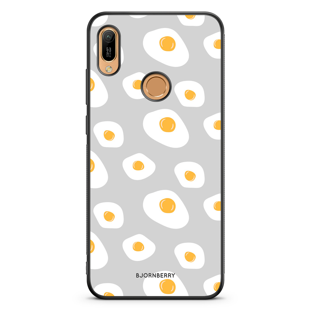 Huawei Y6 2019 Case - Egg Pattern