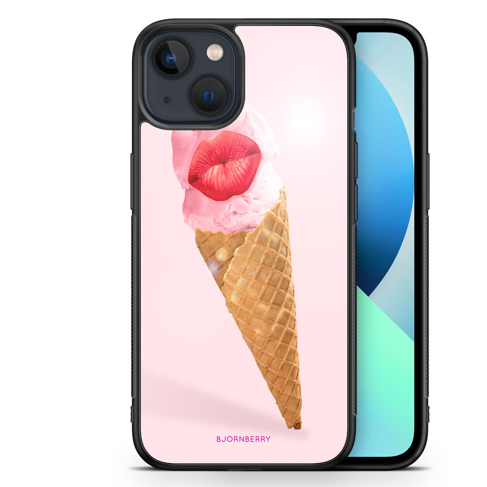 iPhone 13 Mini Case - Lips Ice Cream
