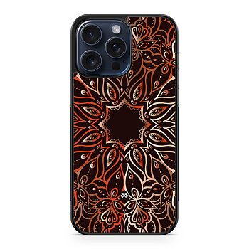 iPhone 15 Pro Max Skal - Bronze Mandala