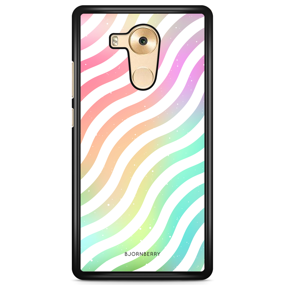 Huawei Mate 8 Case - Wavy Rainbow