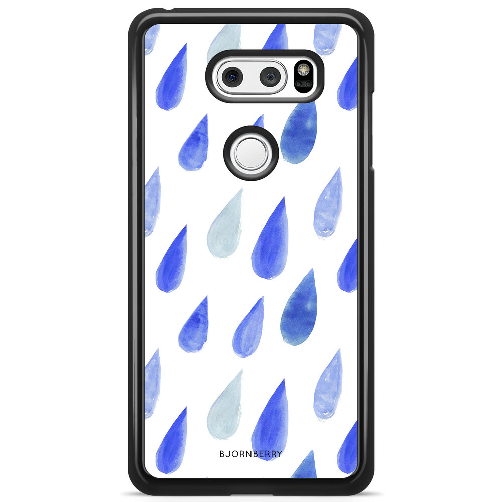 LG V30 Case - Watercolor Rain