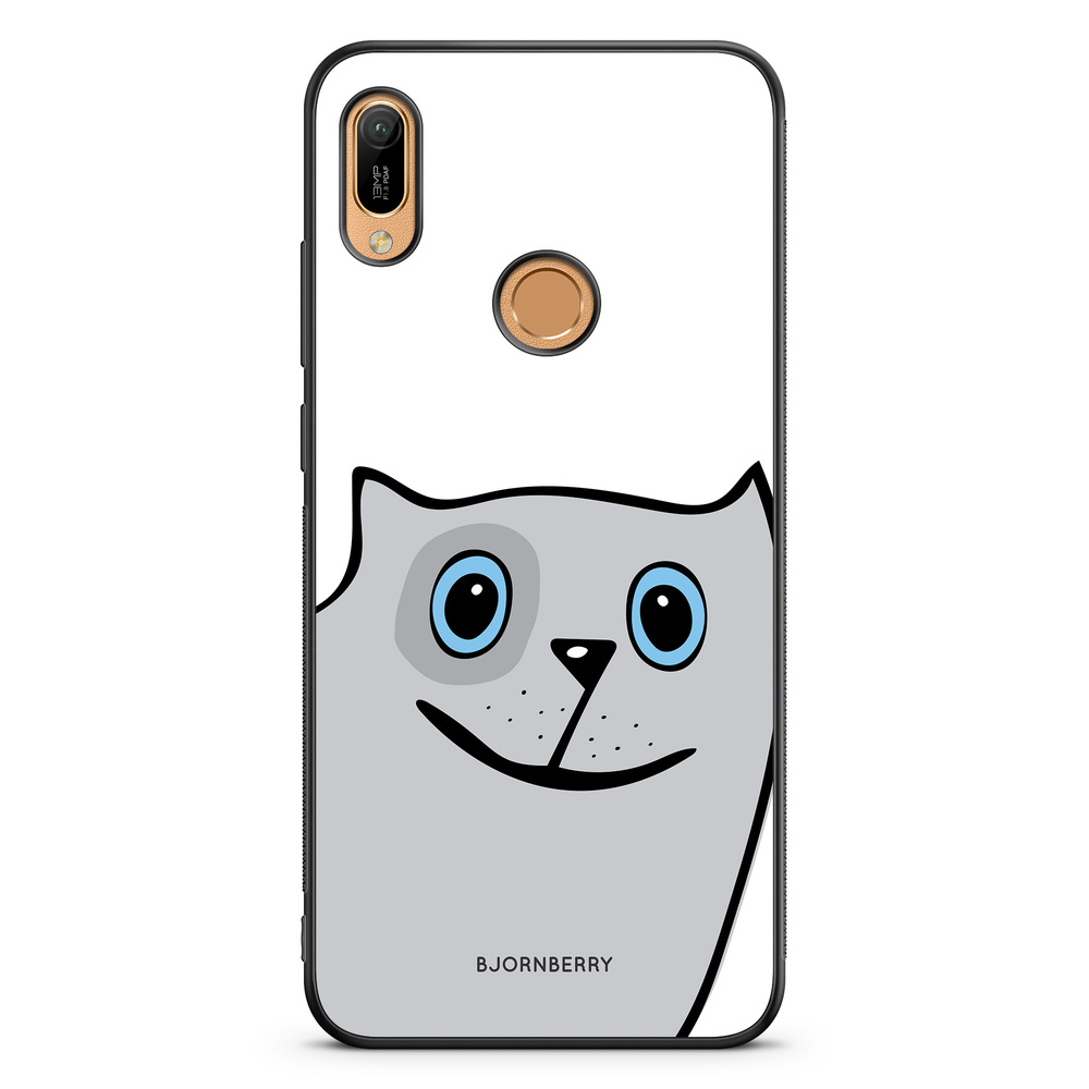Huawei Y6 2019 Case - Funny Cat