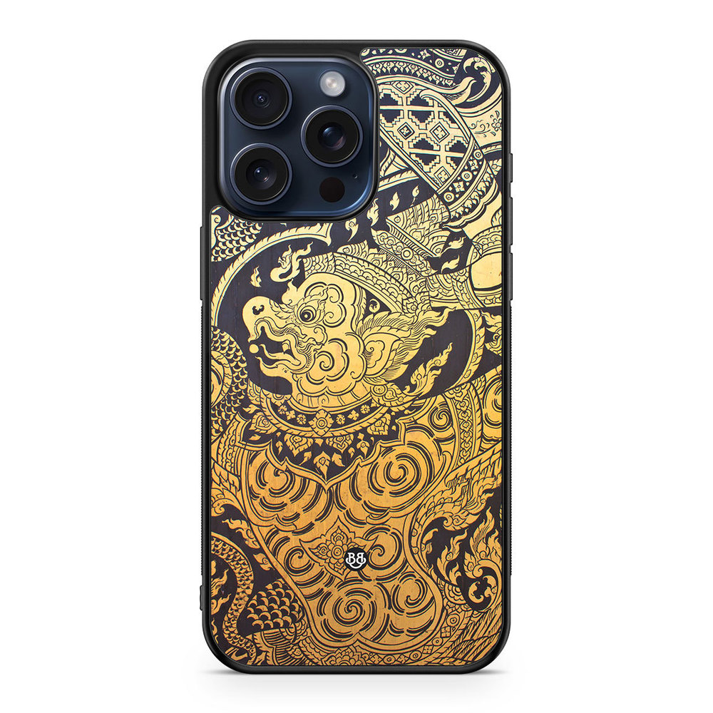 iPhone 15 Pro Max Case - Gold Thai