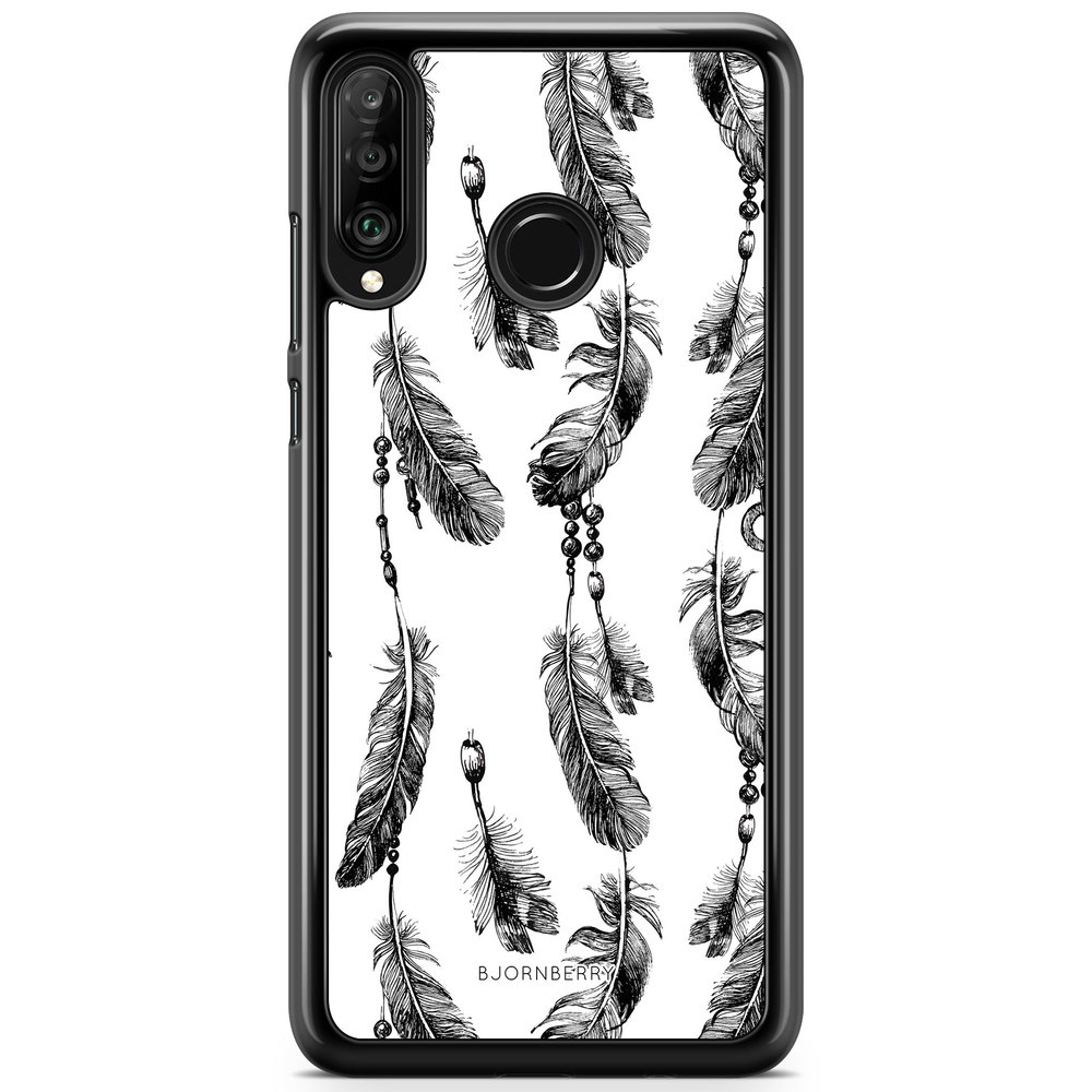 Huawei P30 Lite Case - Feathers