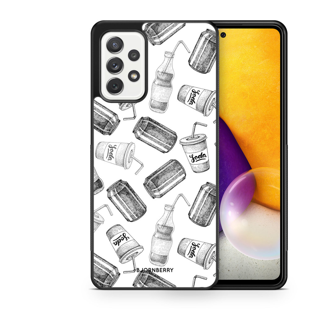 Samsung Galaxy A52/A52s 5G Case - Soda Black & White