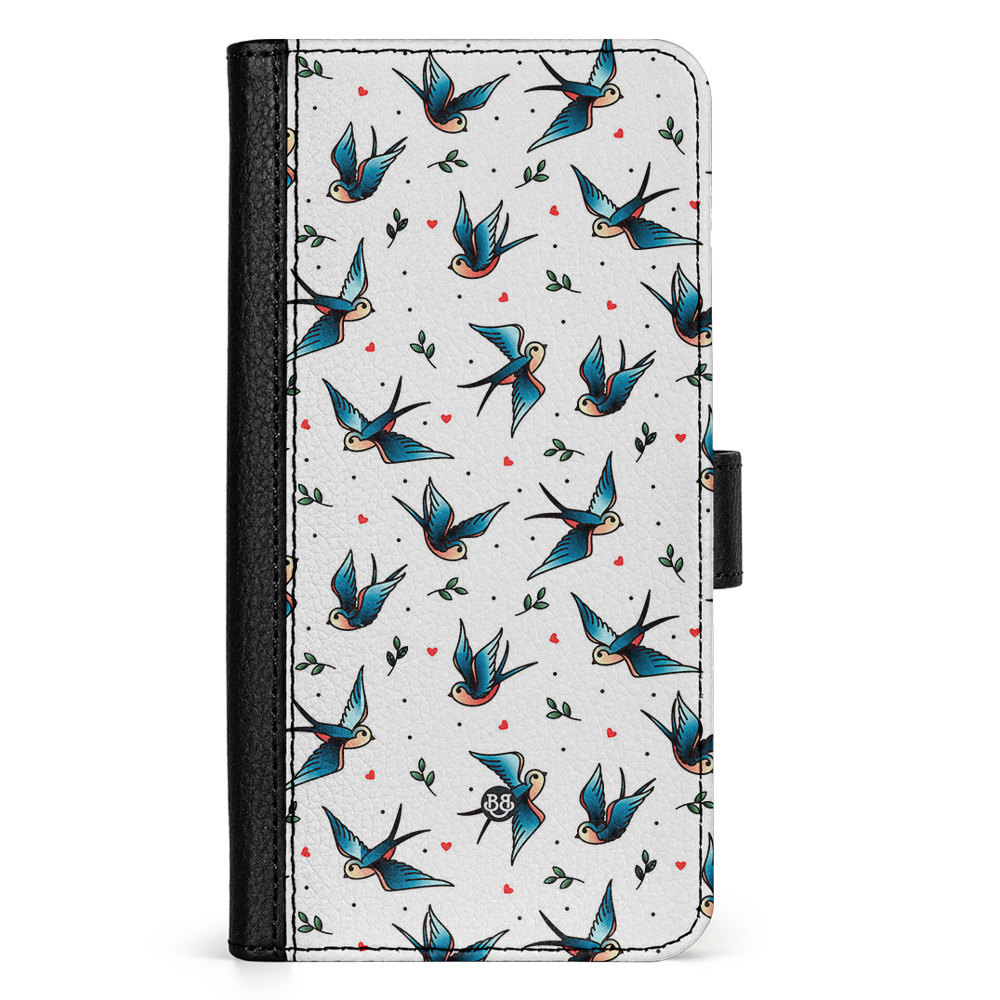 Doro 8050 Wallet Case - Swallows
