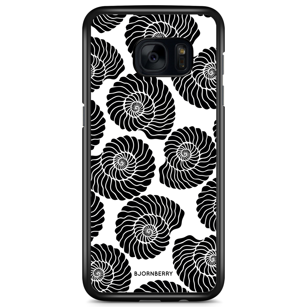 Samsung Galaxy S7 Case - Seashell BW