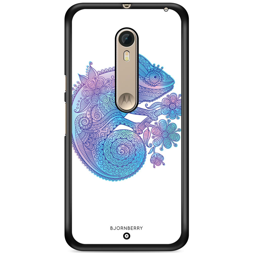 Moto X Style Case - Mandala Chameleon