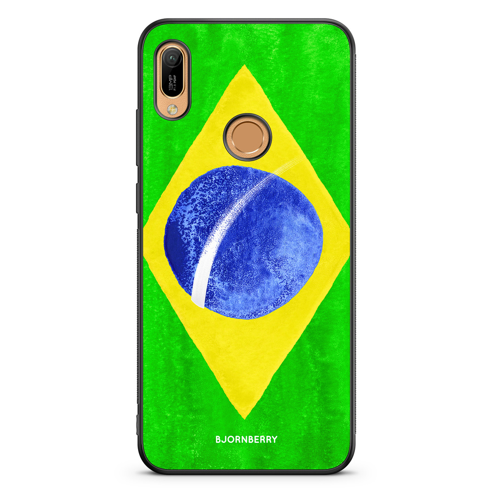 Huawei Y6 2019 Case - Brazil Flag