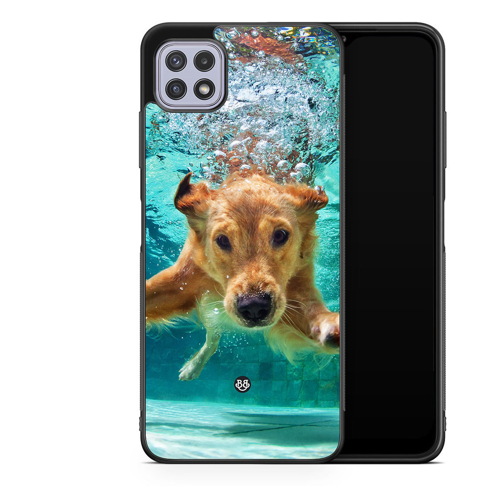 Samsung Galaxy A22 4G Case - Dog Underwater