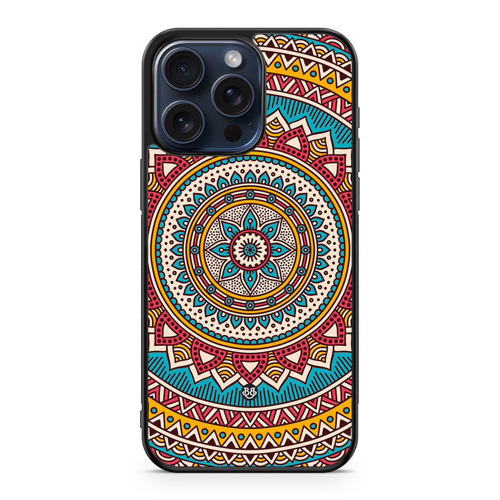 iPhone 15 Pro Max Case - Mandala Pattern