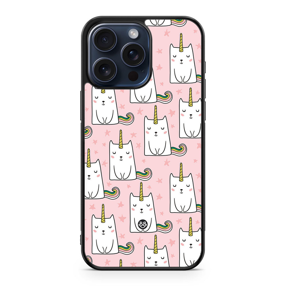 iPhone 15 Pro Max Case - Cat Unicorn