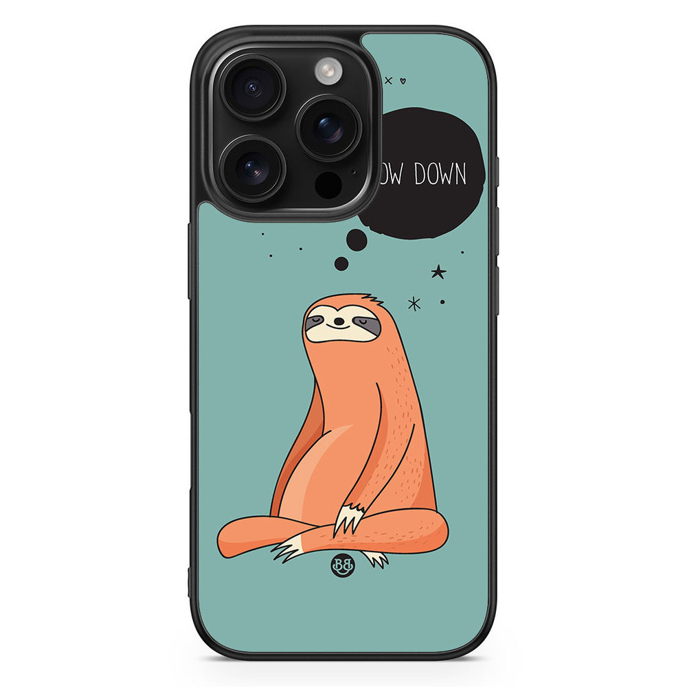 iPhone 16 Pro Case - Slow down Sloth