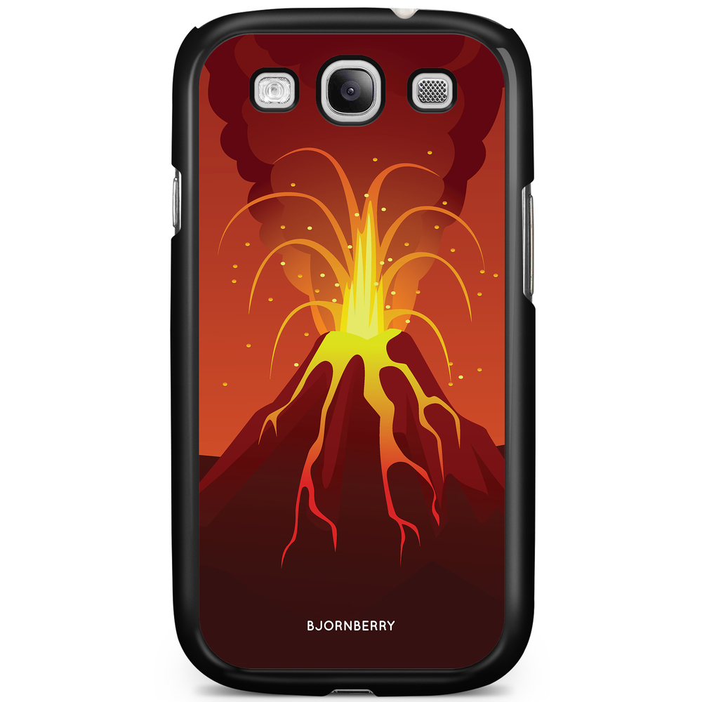 Samsung Galaxy S3 Mini Case - Cartoon Vulcano