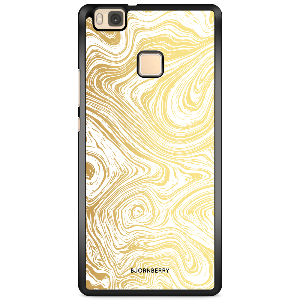 Huawei P9 Lite Case - Gold Marble