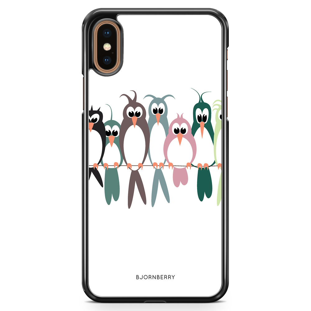 iPhone XS Max Case - Birds on a string
