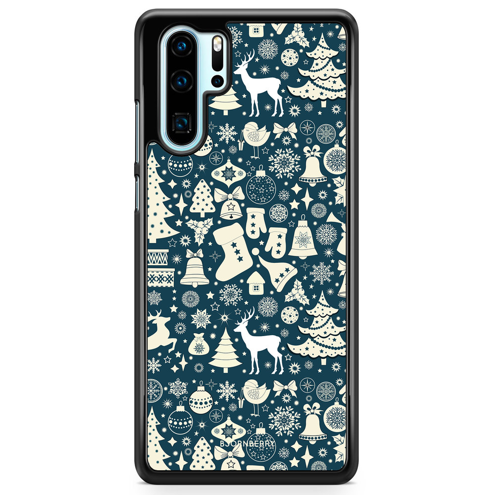 Huawei P30 Pro Case - Reindeers & Spruces
