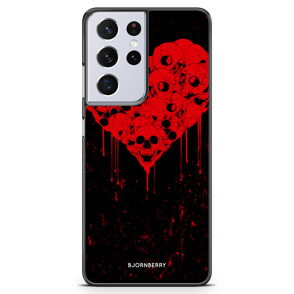 Samsung Galaxy S21 Ultra Case - Skull Heart