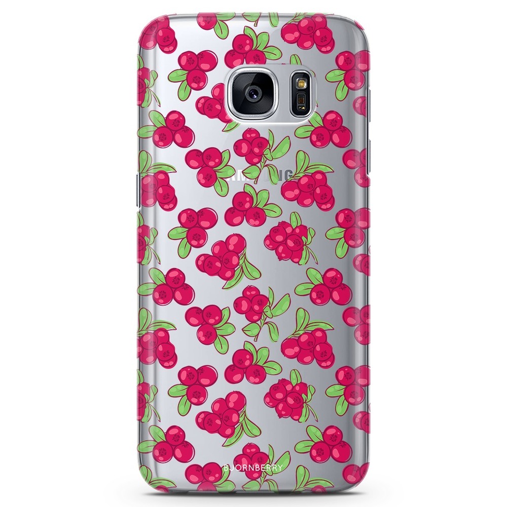 Samsung Galaxy S7 Edge TPU Case - Lingonberries