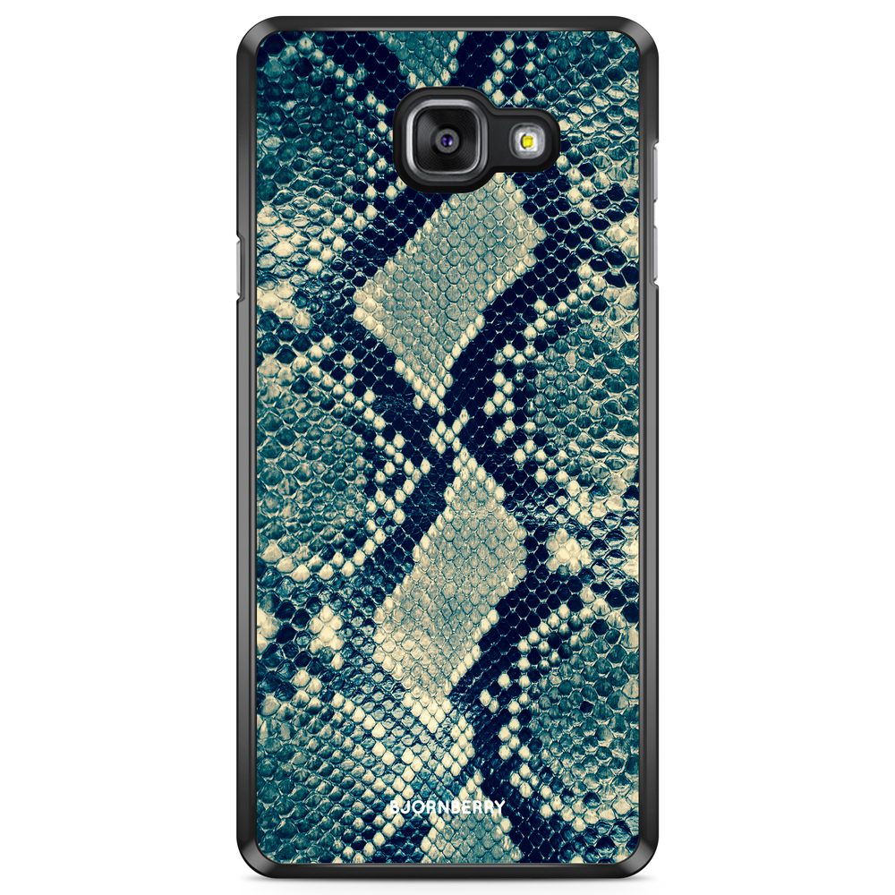 Samsung Galaxy A5 6 (2016) Skal - Blå Ormskinn