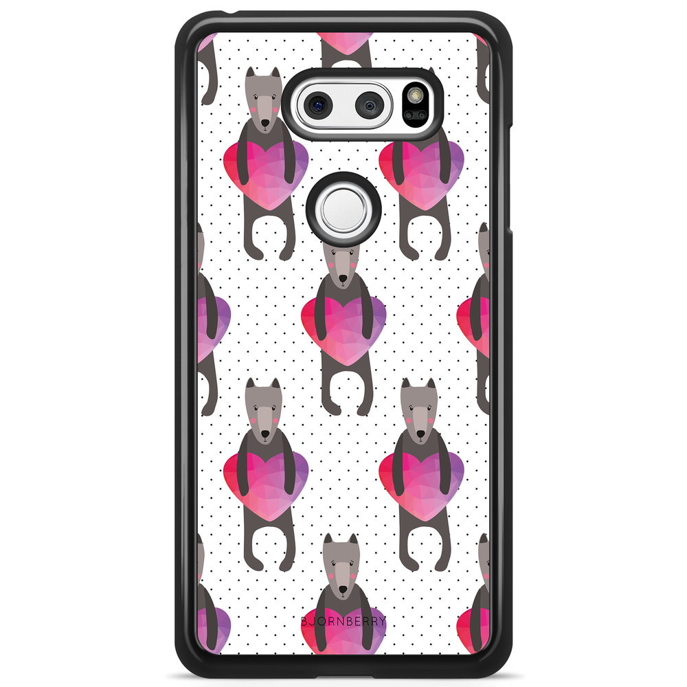 LG V30 Case - Romantic Dogs