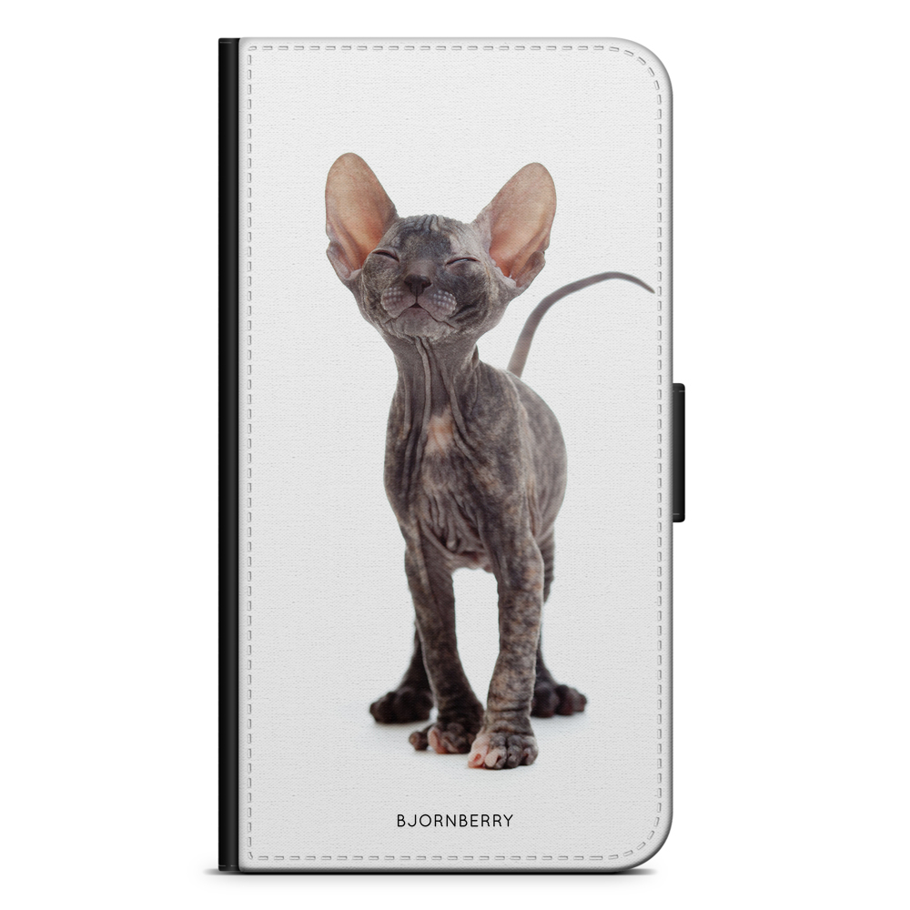 Xiaomi Mi A1 Wallet Case - Hairless Cat