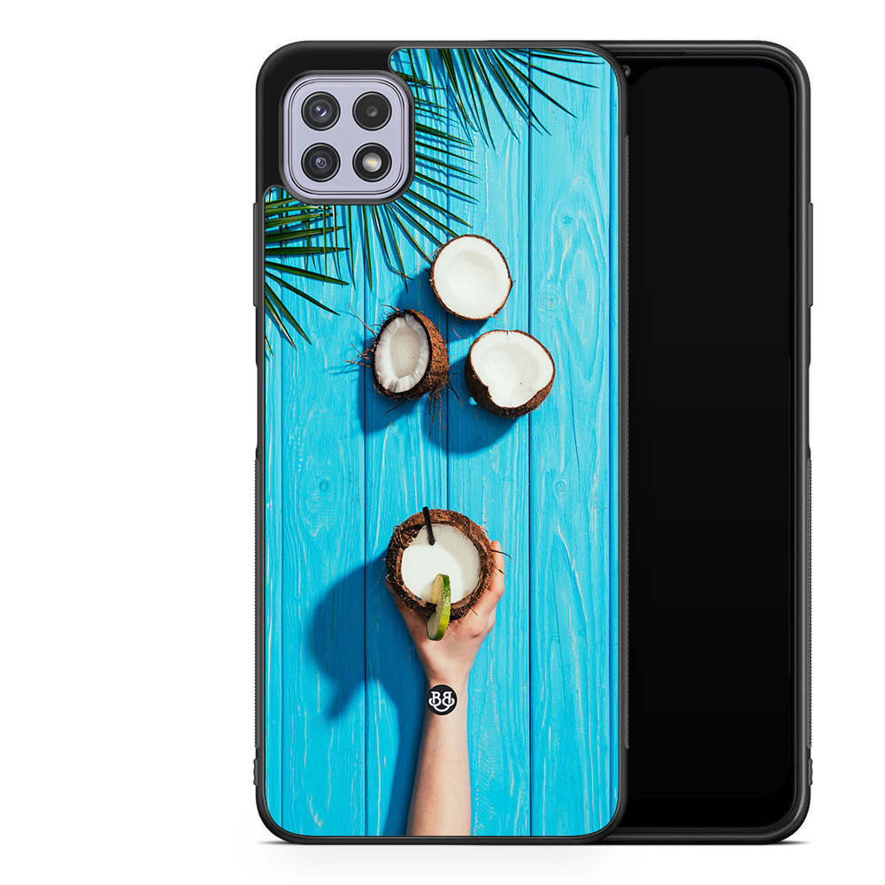 Samsung Galaxy A22 4G Case - Coconut Drink