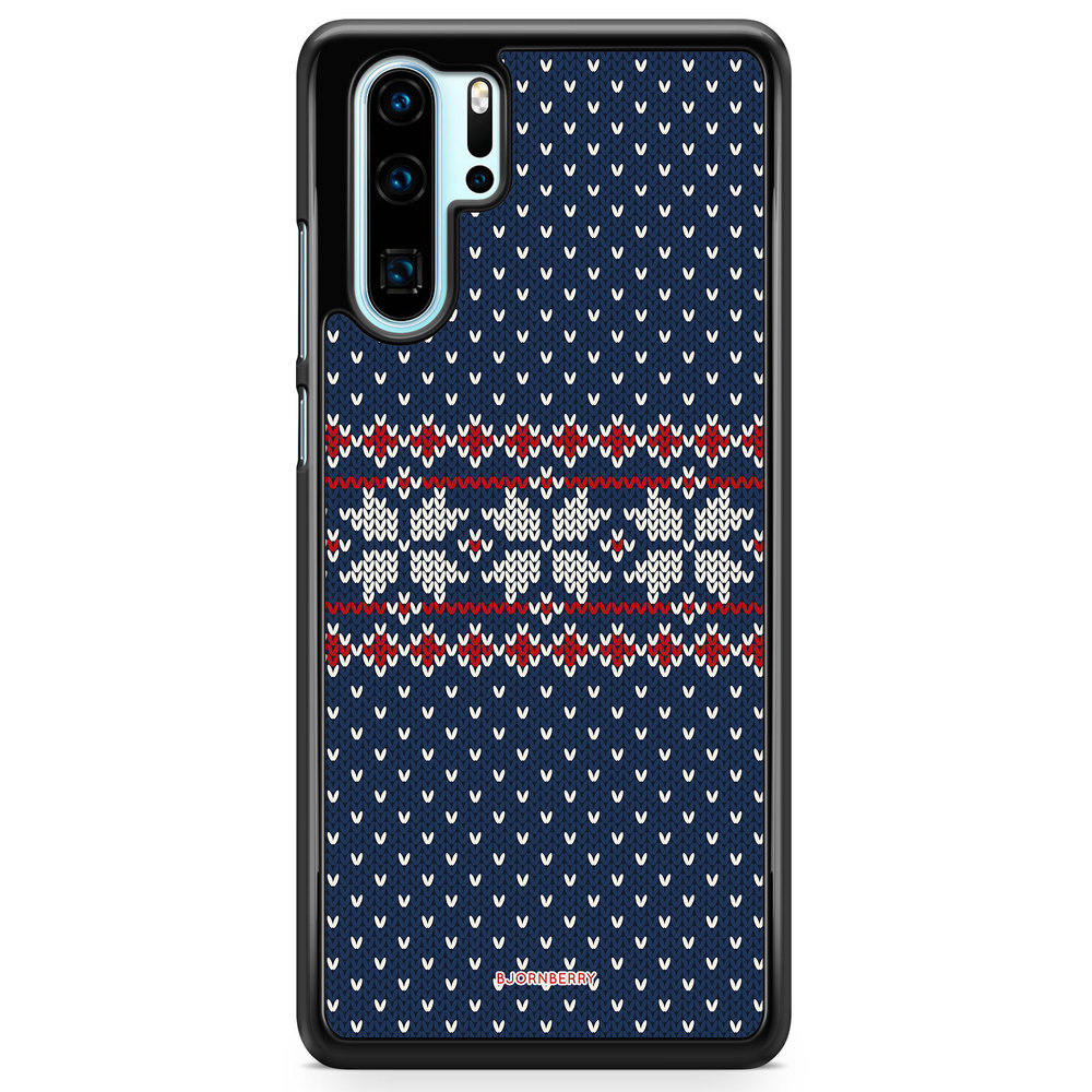 Huawei P30 Pro Case - Knitted Xmas