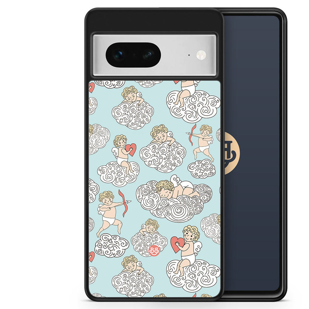 Google Pixel 7 Case - Angels and Clouds
