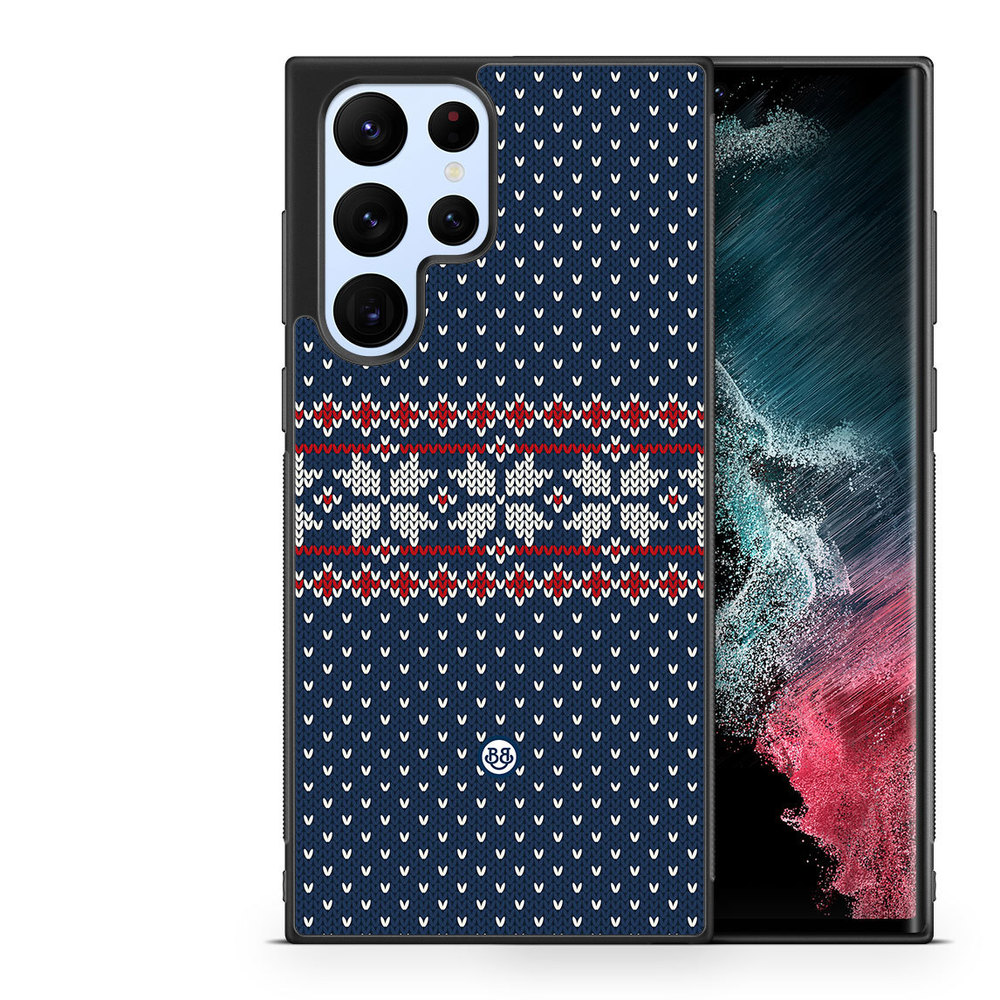 Samsung Galaxy S23 Ultra 5G Case - Knitted Xmas