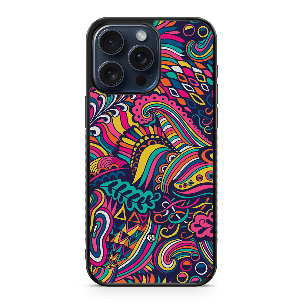 iPhone 15 Pro Max Case - Abstract Floral