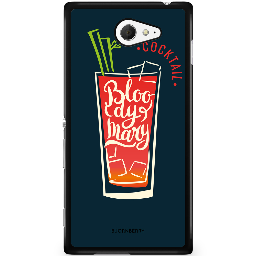 Sony Xperia M2 Aqua Case - Bloody Mary