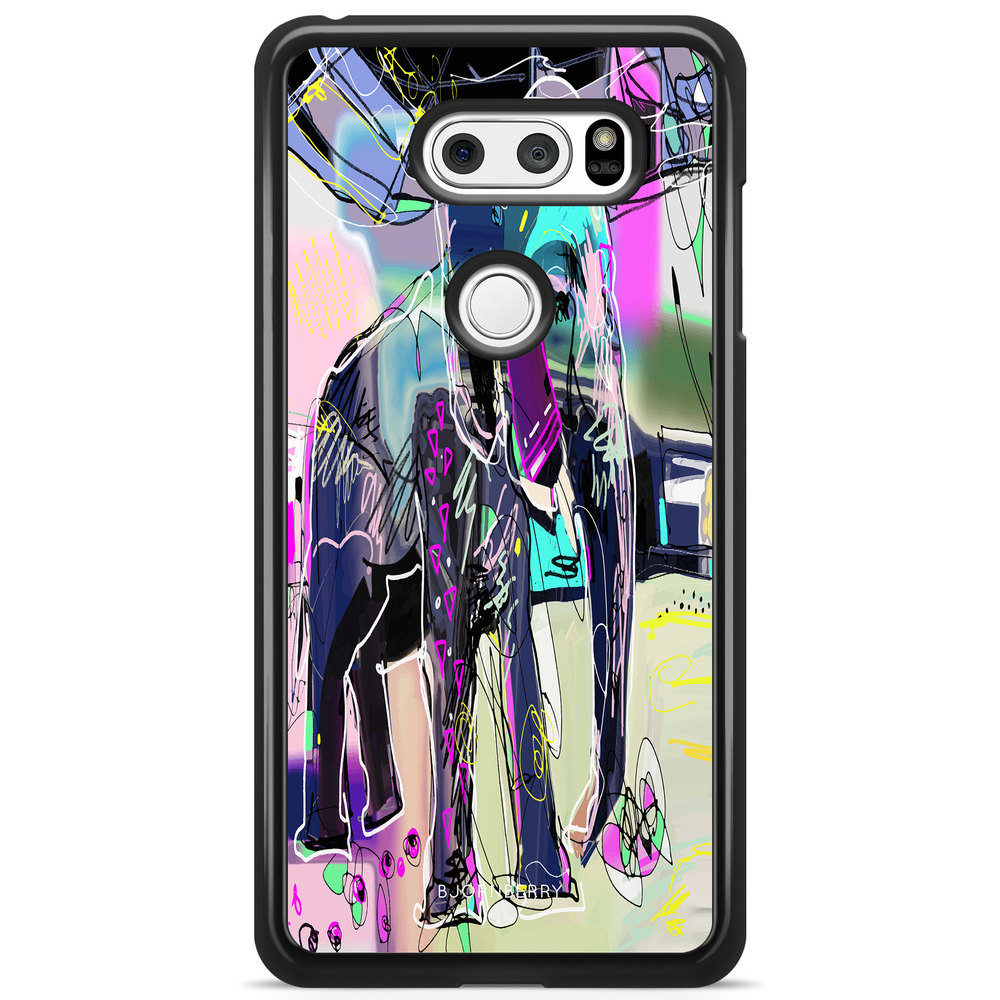 LG V30 Case - Abstract Elephant
