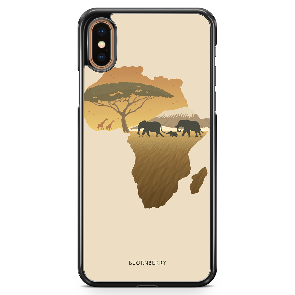 iPhone XS Max Case - Africa Brown