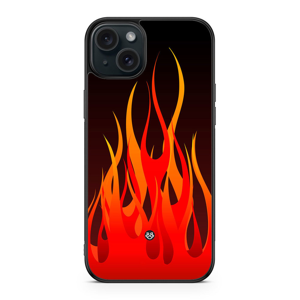iPhone 15 Plus Case - Flames