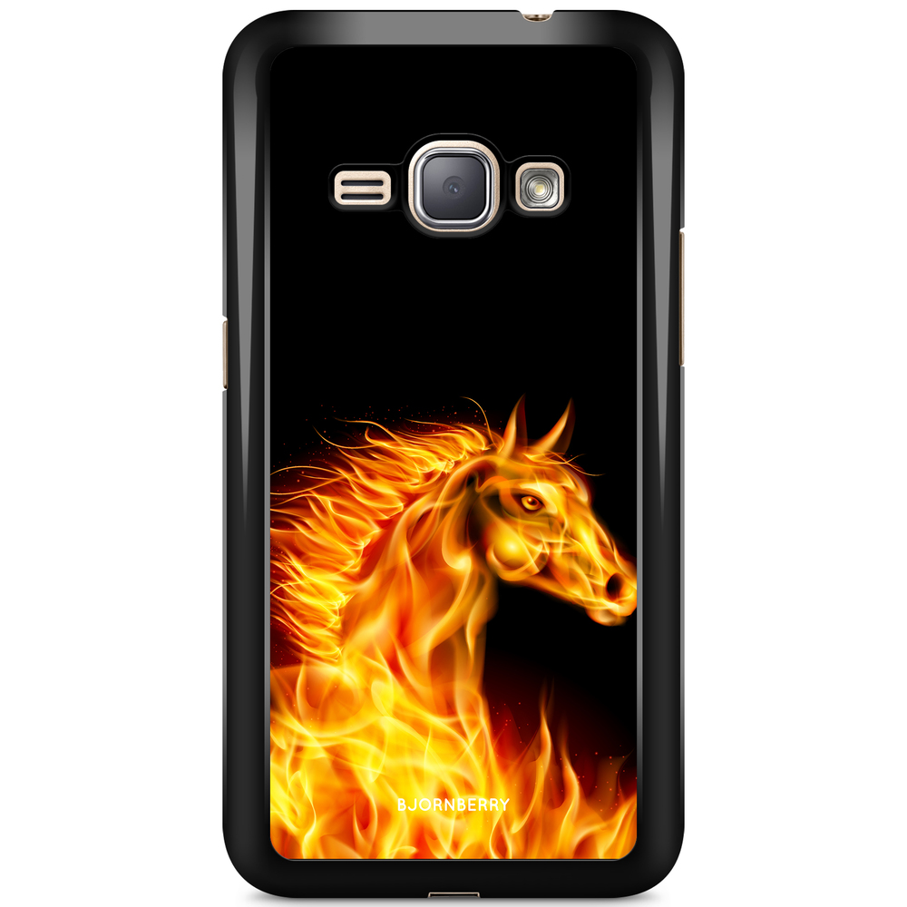 Samsung Galaxy J1 (2016) Case - Flames Horse