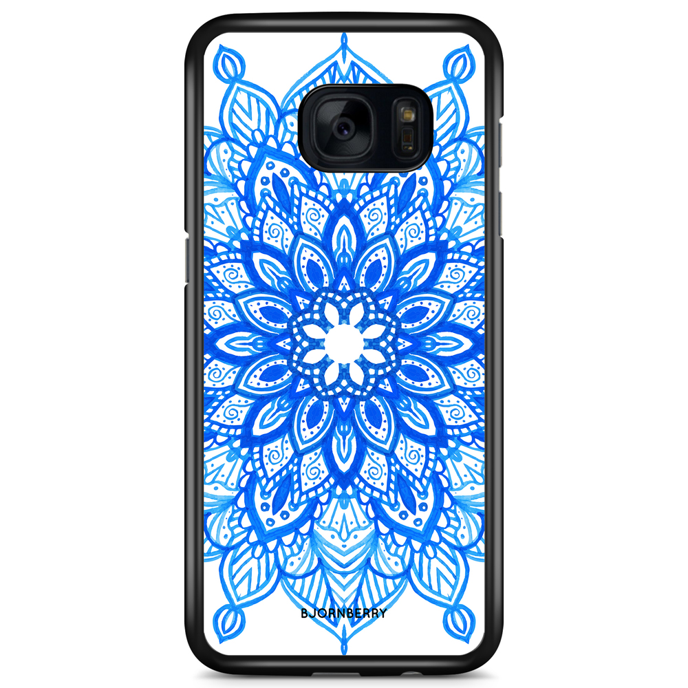 Samsung Galaxy S7 Case - Blue Mandala