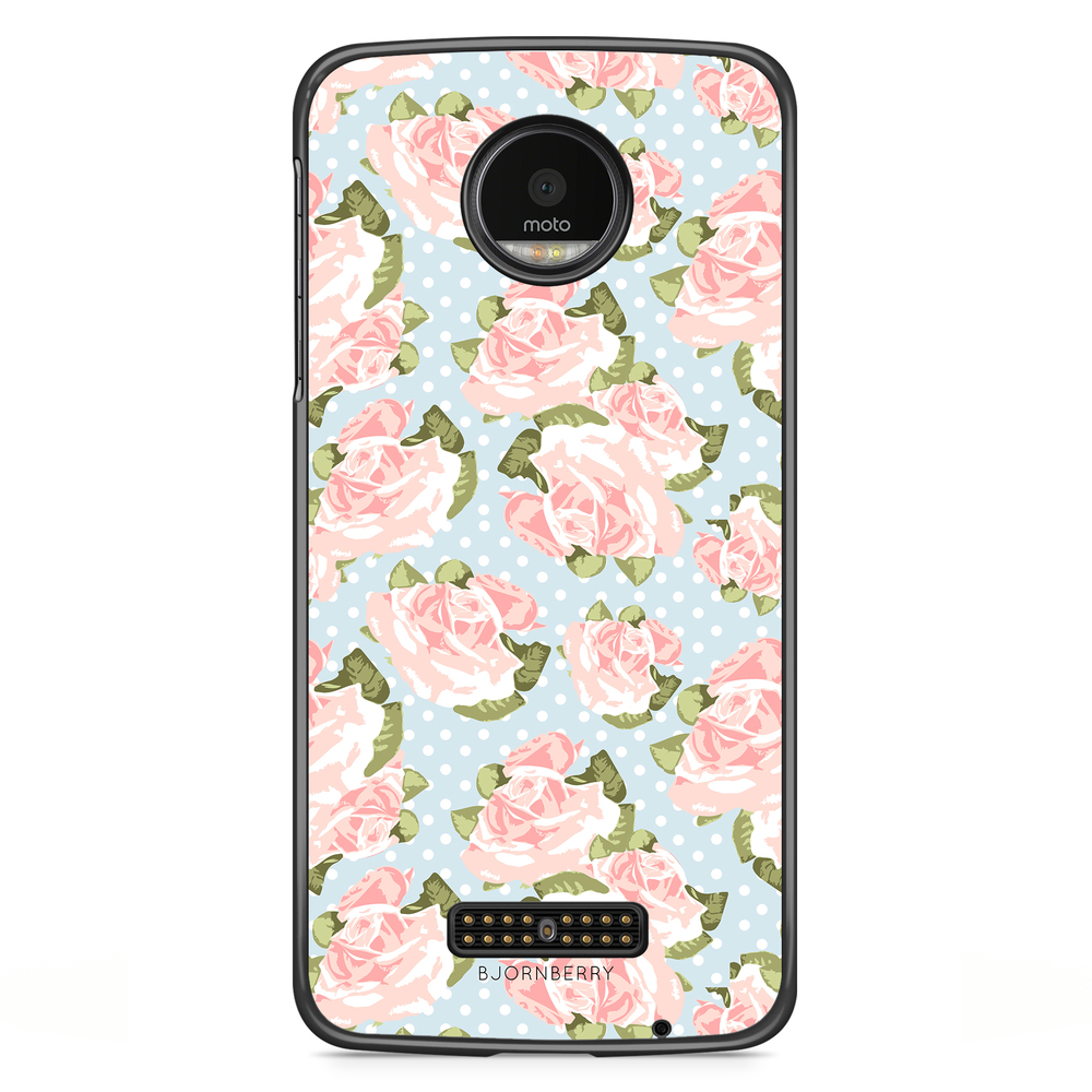 Moto Z2 Play Case - Roses
