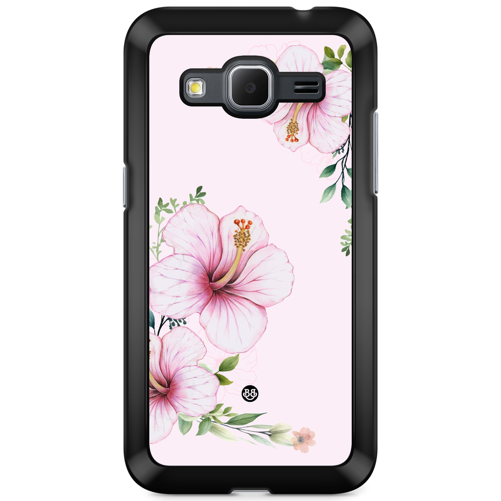 Samsung Galaxy Core Prime Case - WILD BLOOM - Soft Hibiscus