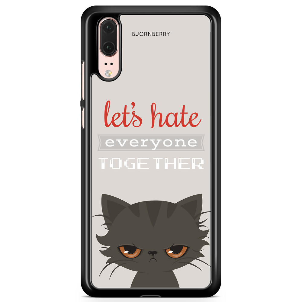 Huawei P20 Case - Angry Cat