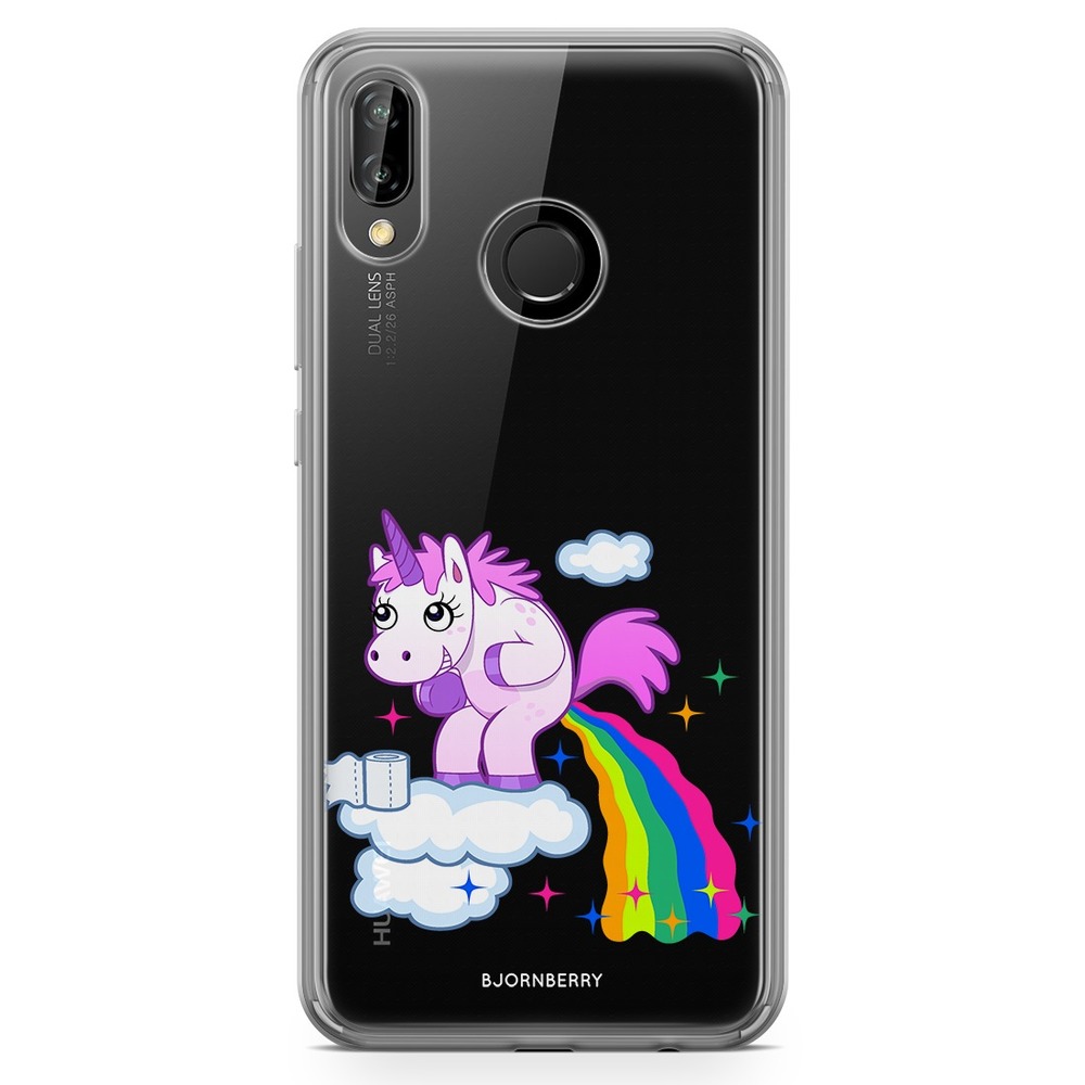 Huawei P20 Lite Fashion Case - Pooping Unicorn