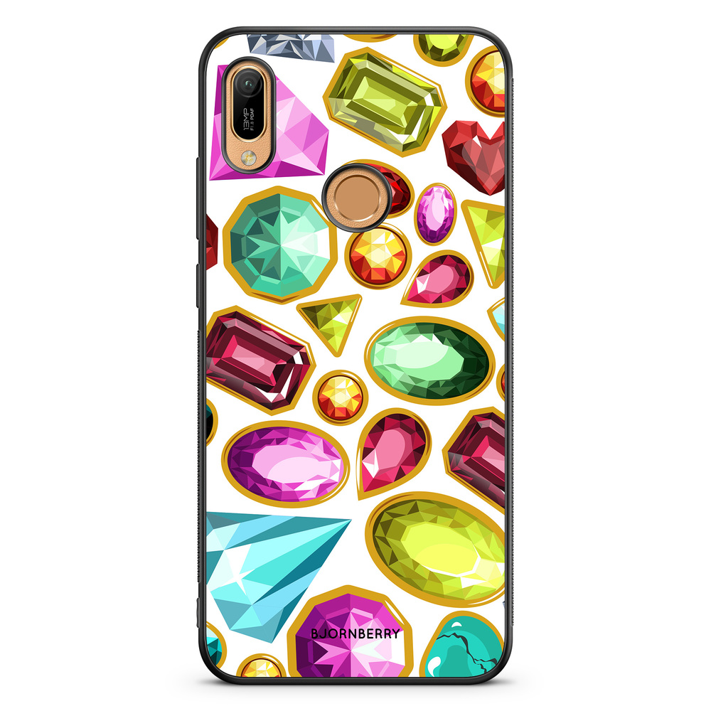 Huawei Y6 2019 Case - Diamonds