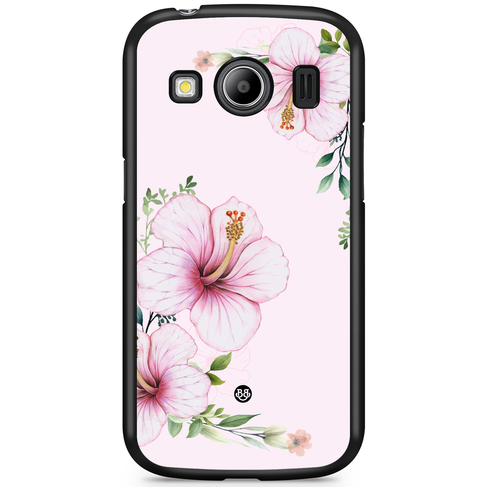 Samsung Galaxy Ace 4 Case - WILD BLOOM - Soft Hibiscus