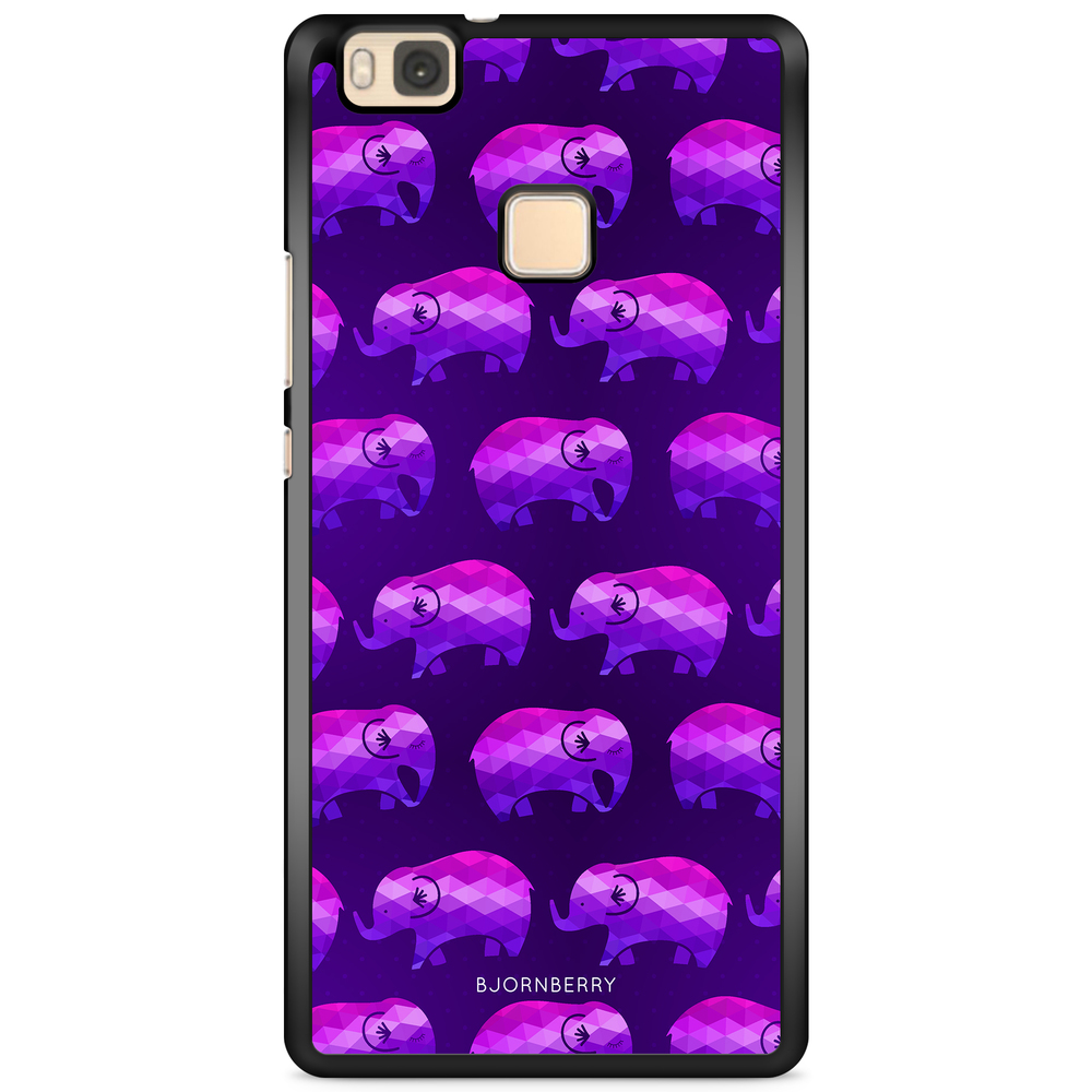 Huawei P9 Lite Case - Purple Elephant